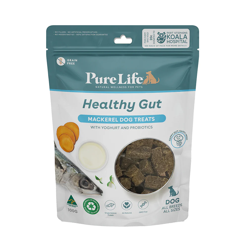 Heathy Gut Mackerel Dog Treats