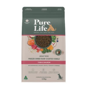 Freeze-Dried Raw-Coated Kibble Tuna & Salmon Flavour For Adult Dogs