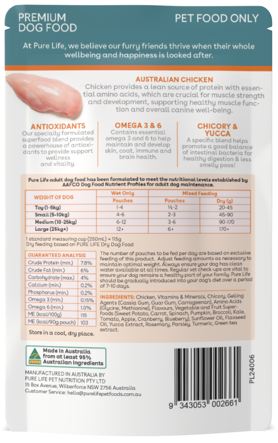 Australia Chicken Pate for Adult Dogs - Image 3